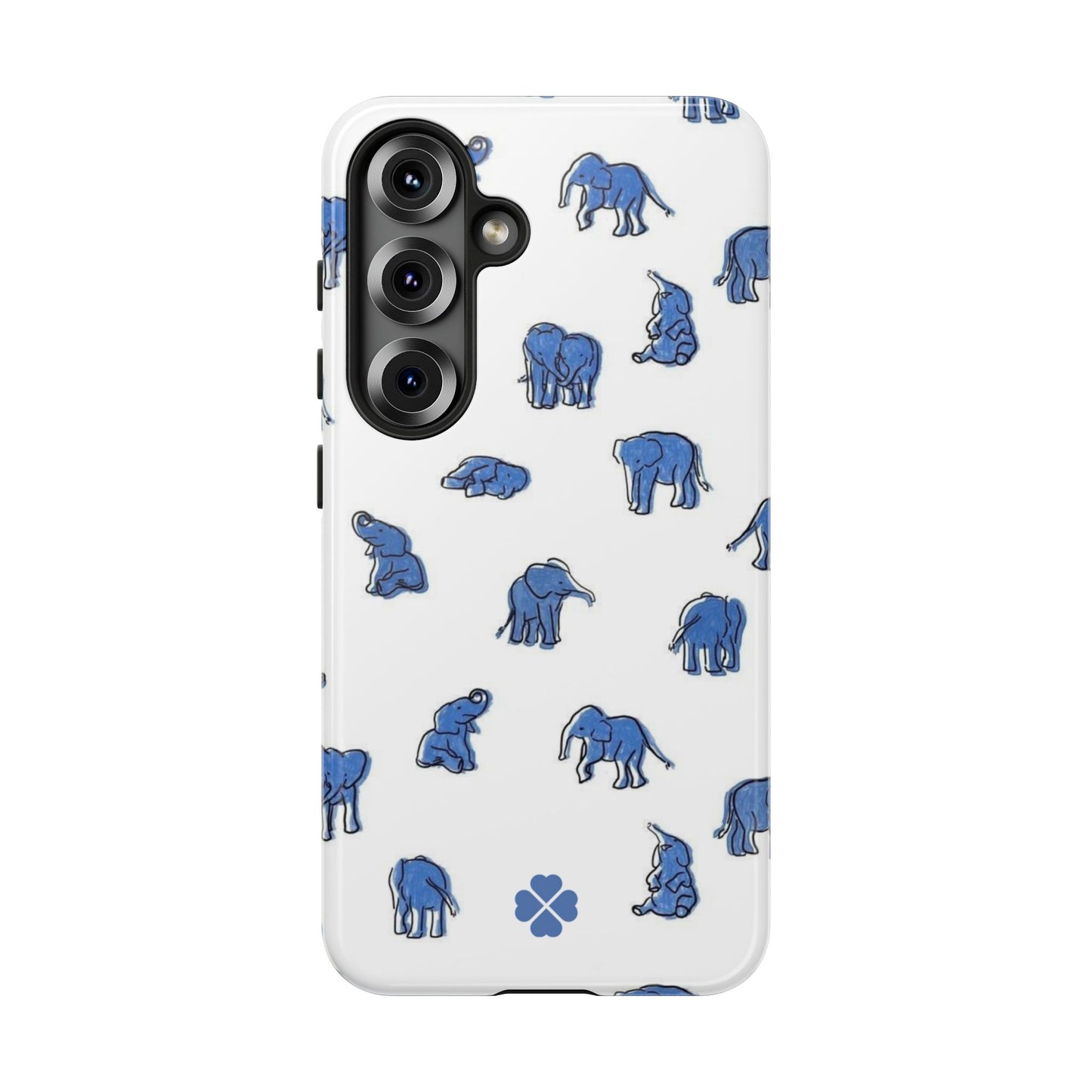 Blue Elephant Phone Case
