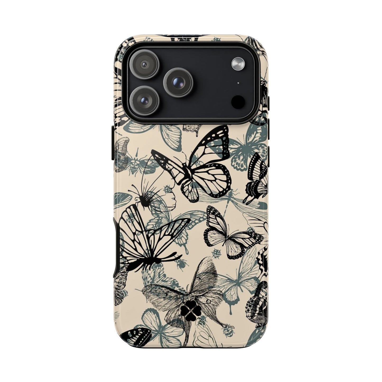 Butterfly Print Phone Case