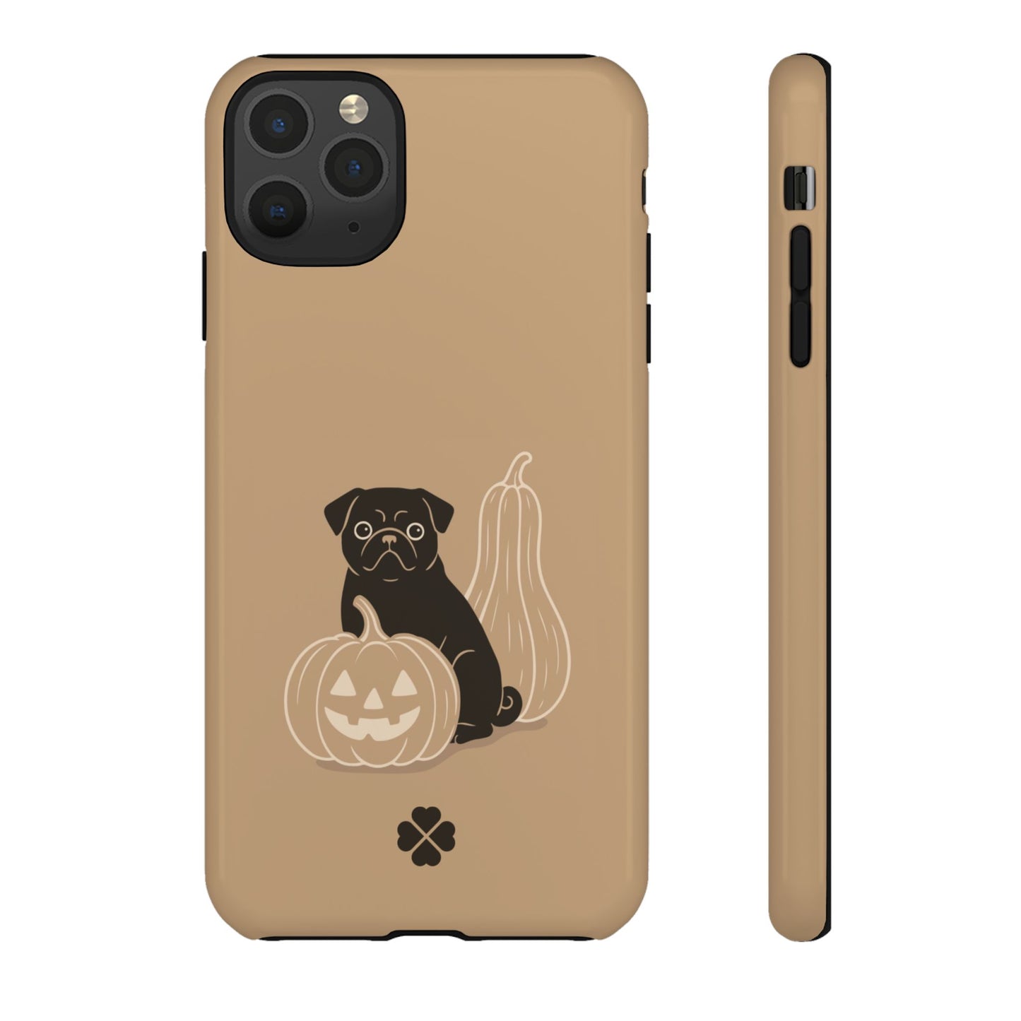 Pumpkin Pug Phone Case