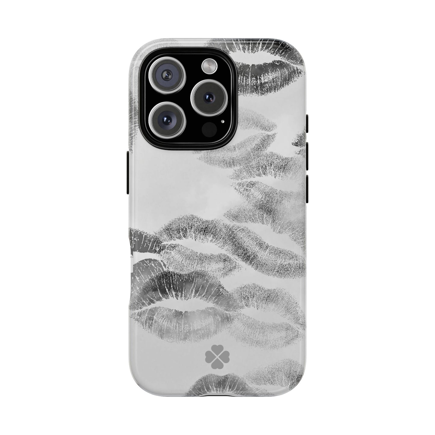 B&W Kiss Phone Case