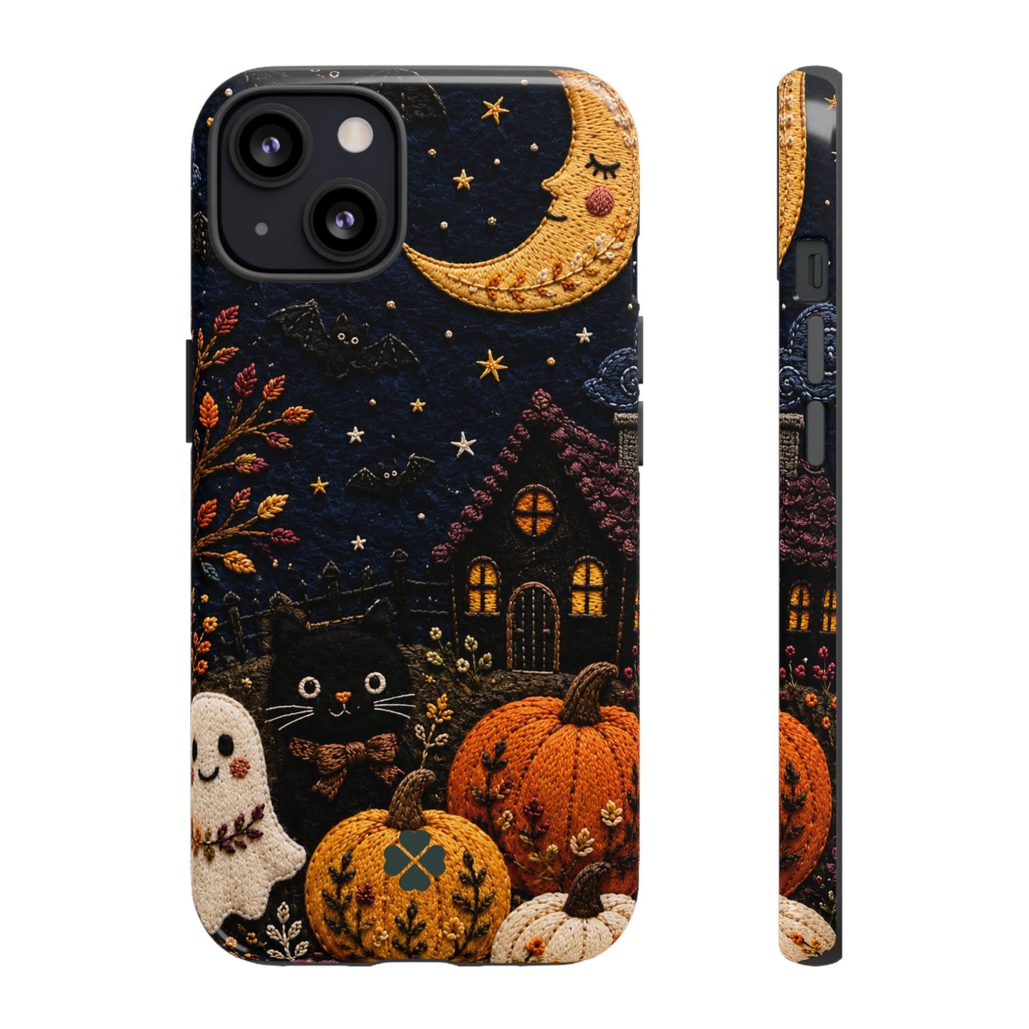 Embroidered Halloween Phone Case