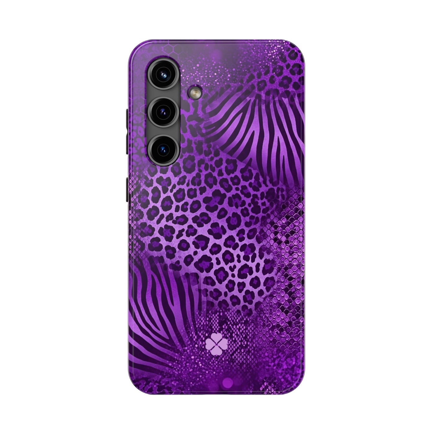 Purple Prints Phone Case