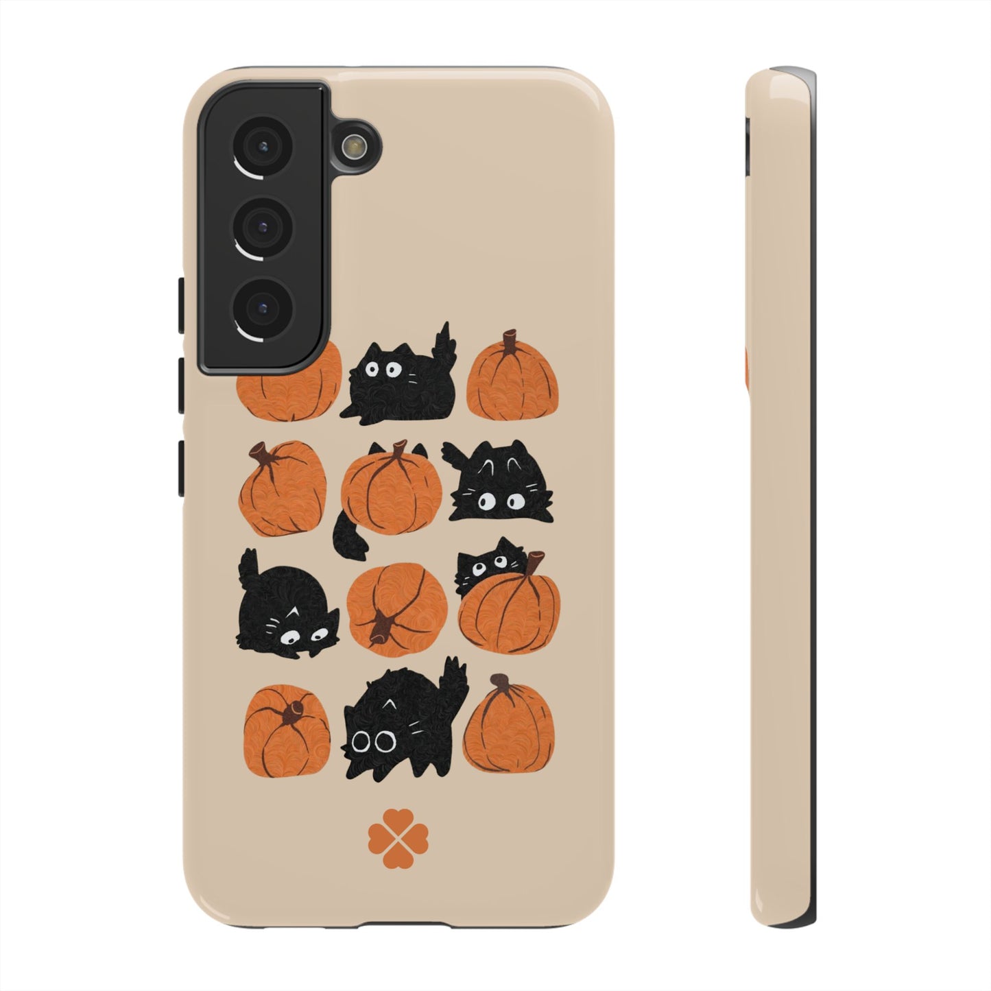 Pumpkin Kitten Phone Case