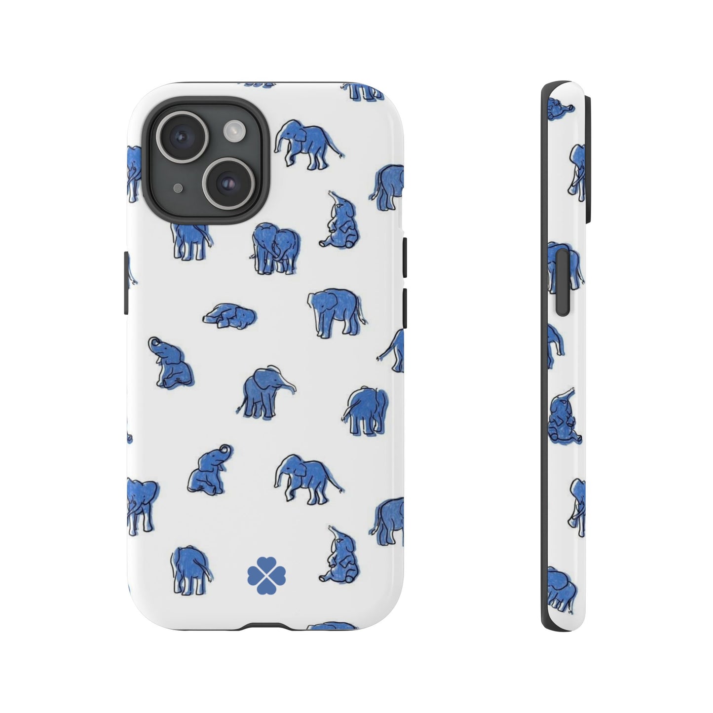 Blue Elephant Phone Case