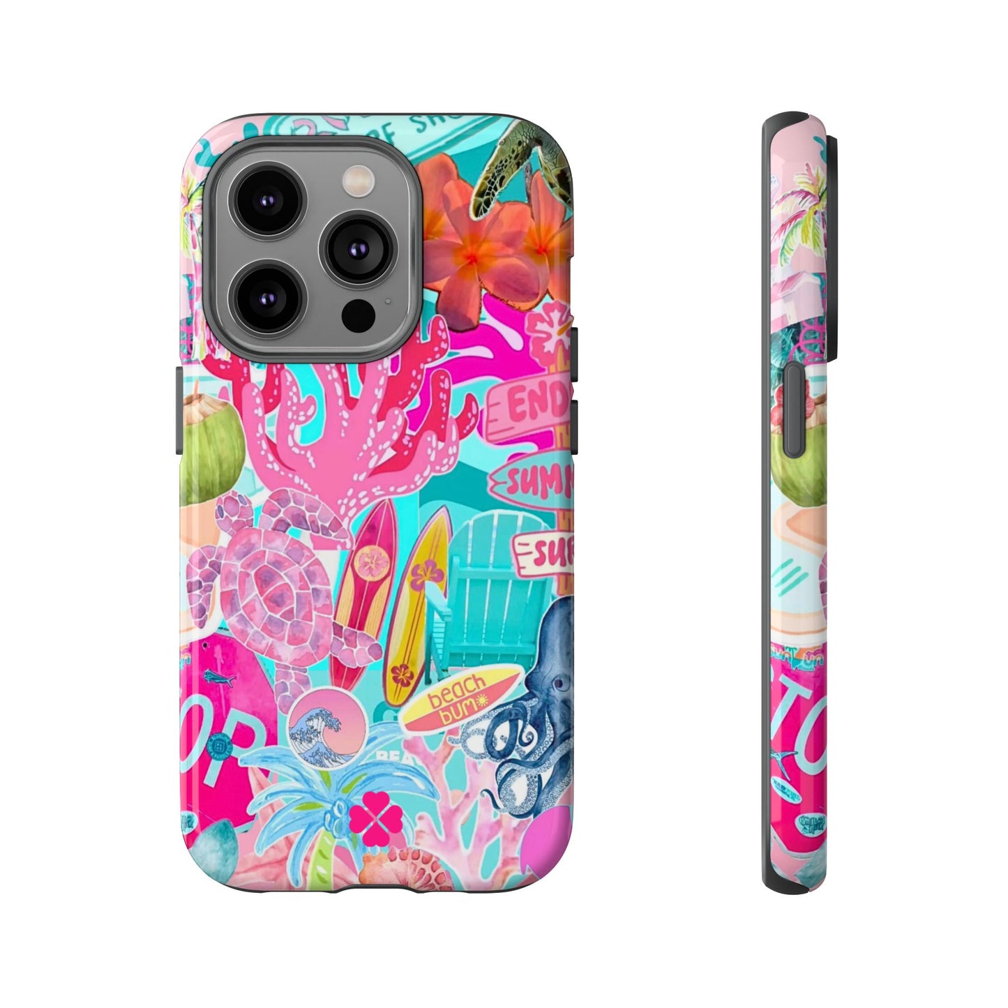 Surf Collage Phone Case