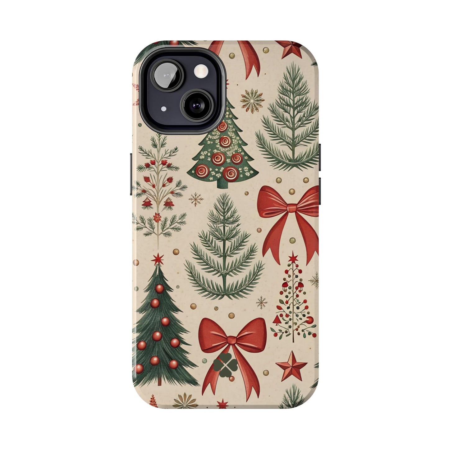 Christmas Tree Bow Phone Case