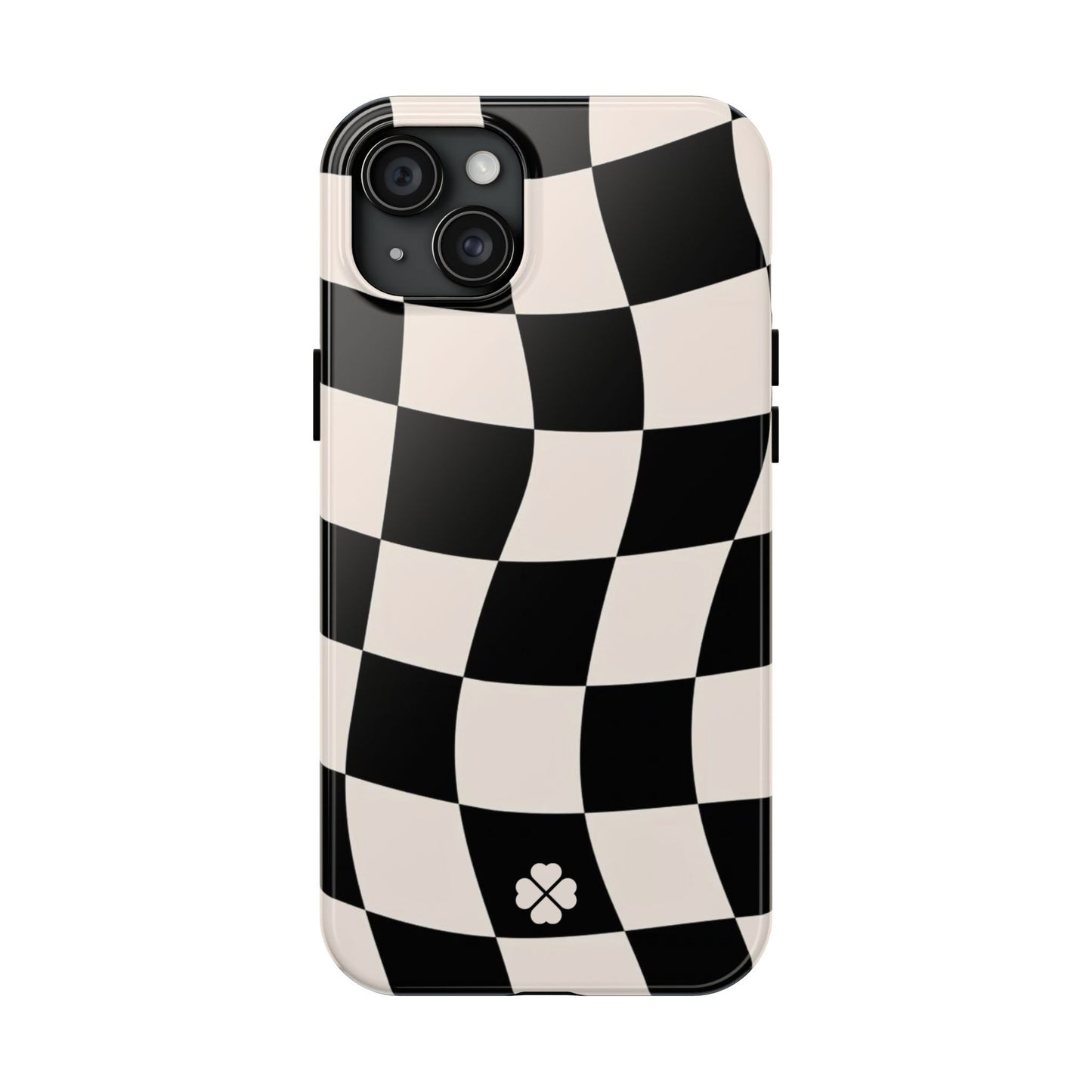Checkered Waves Phone Case