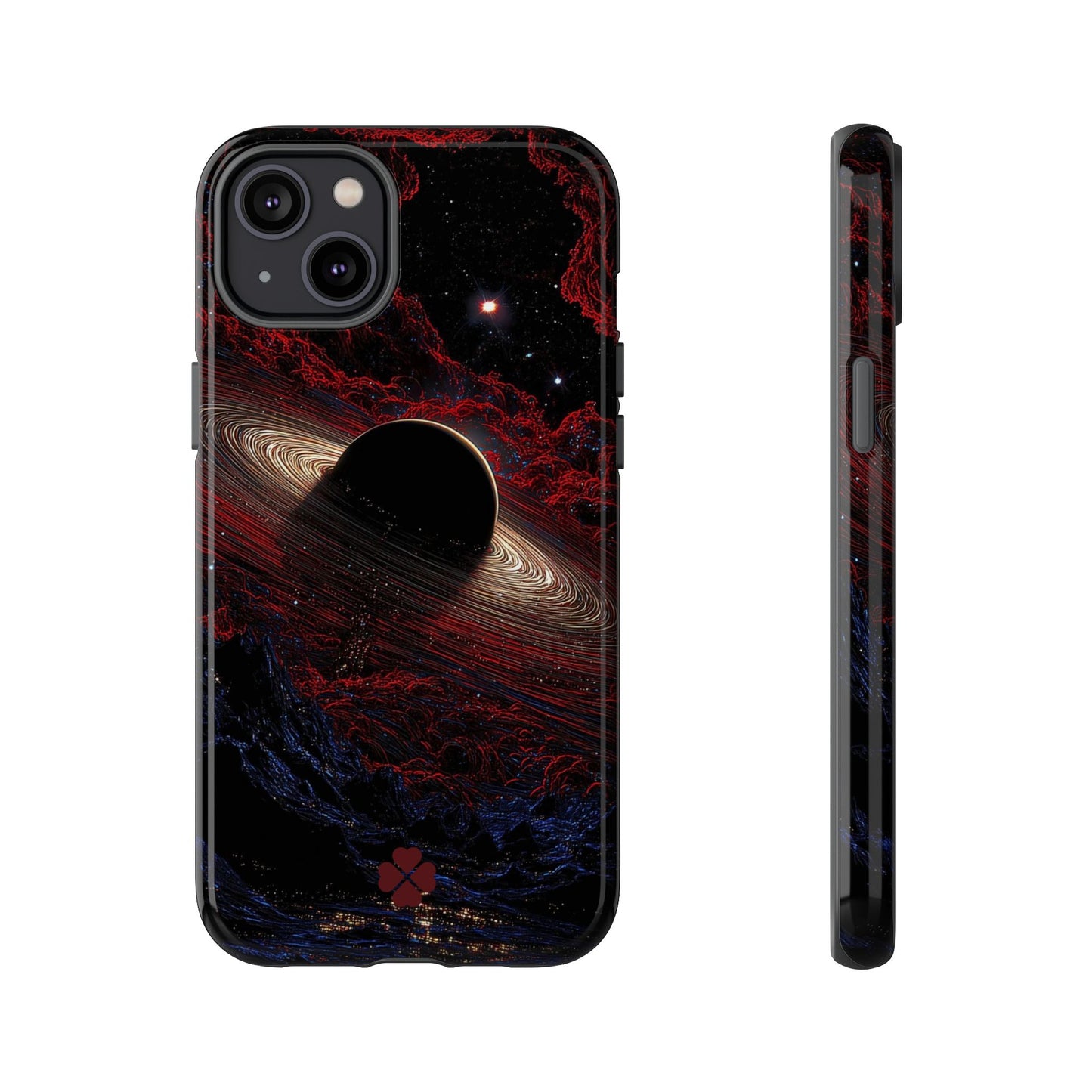 Red Saturn Phone Case