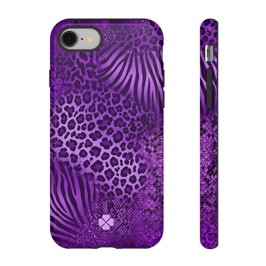 Purple Prints Phone Case