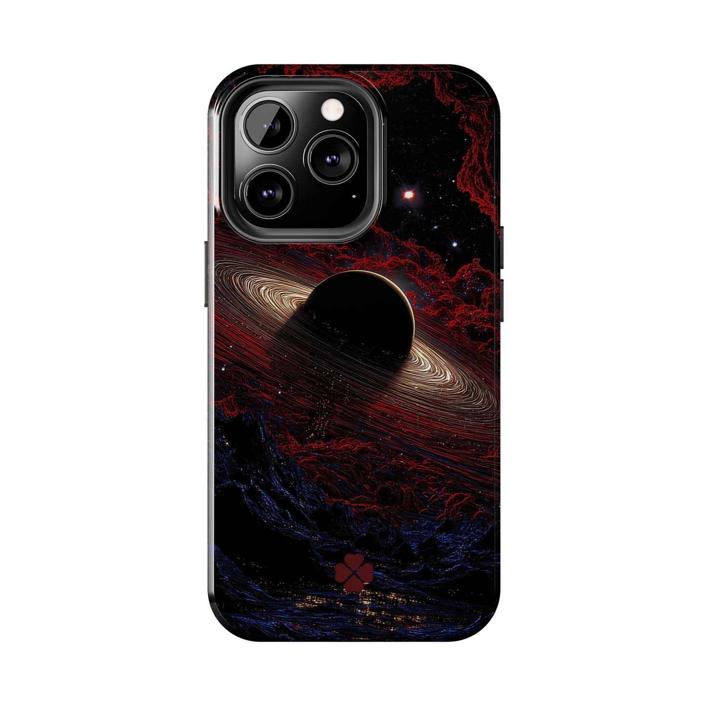 Red Saturn Phone Case