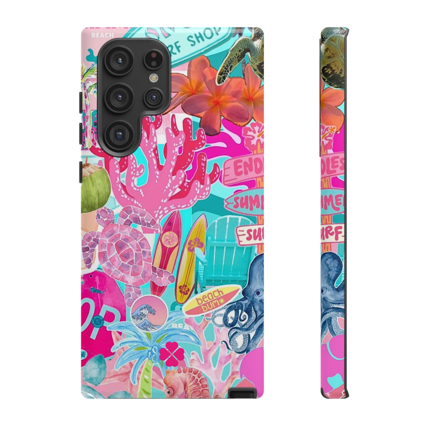 Surf Collage Phone Case