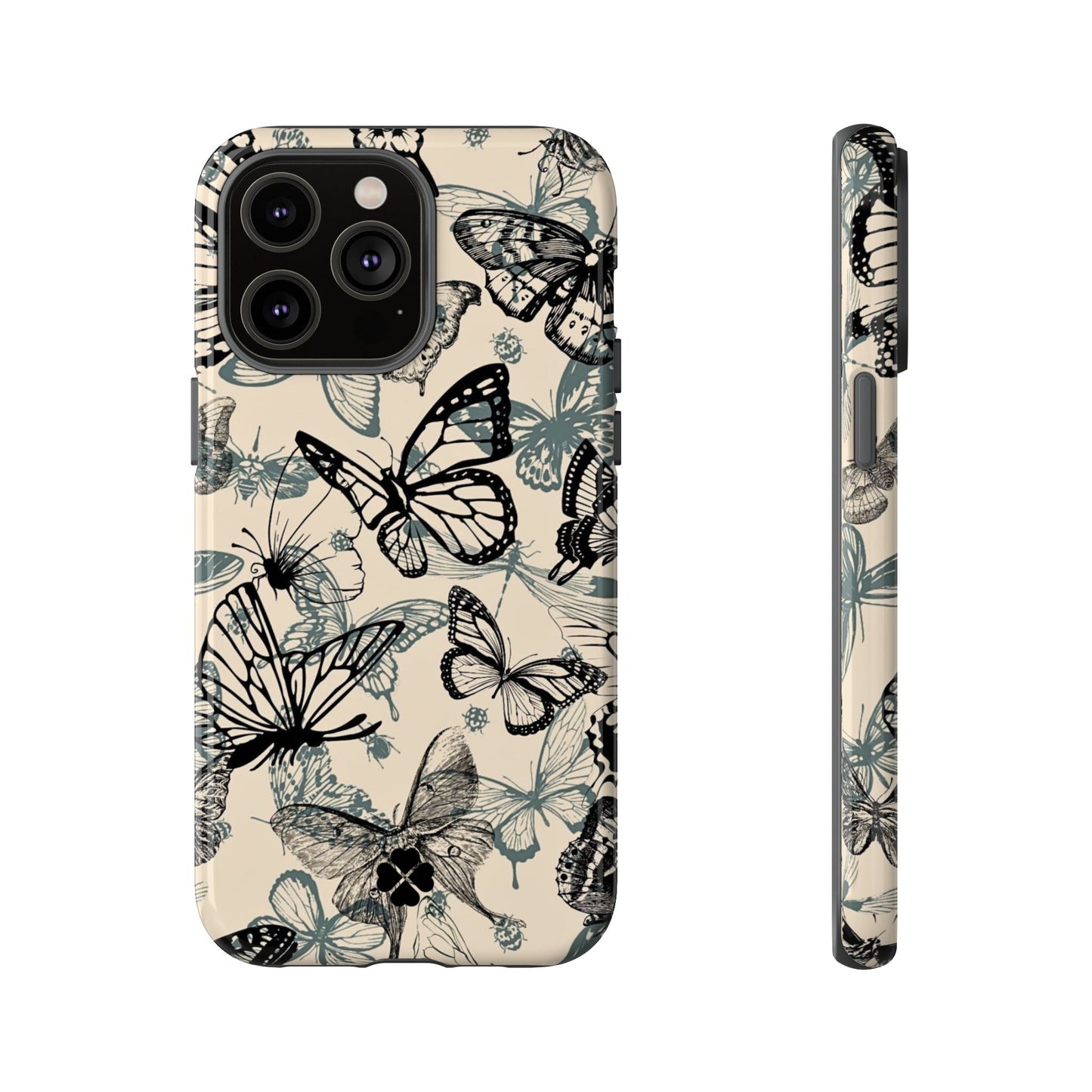 Butterfly Print Phone Case