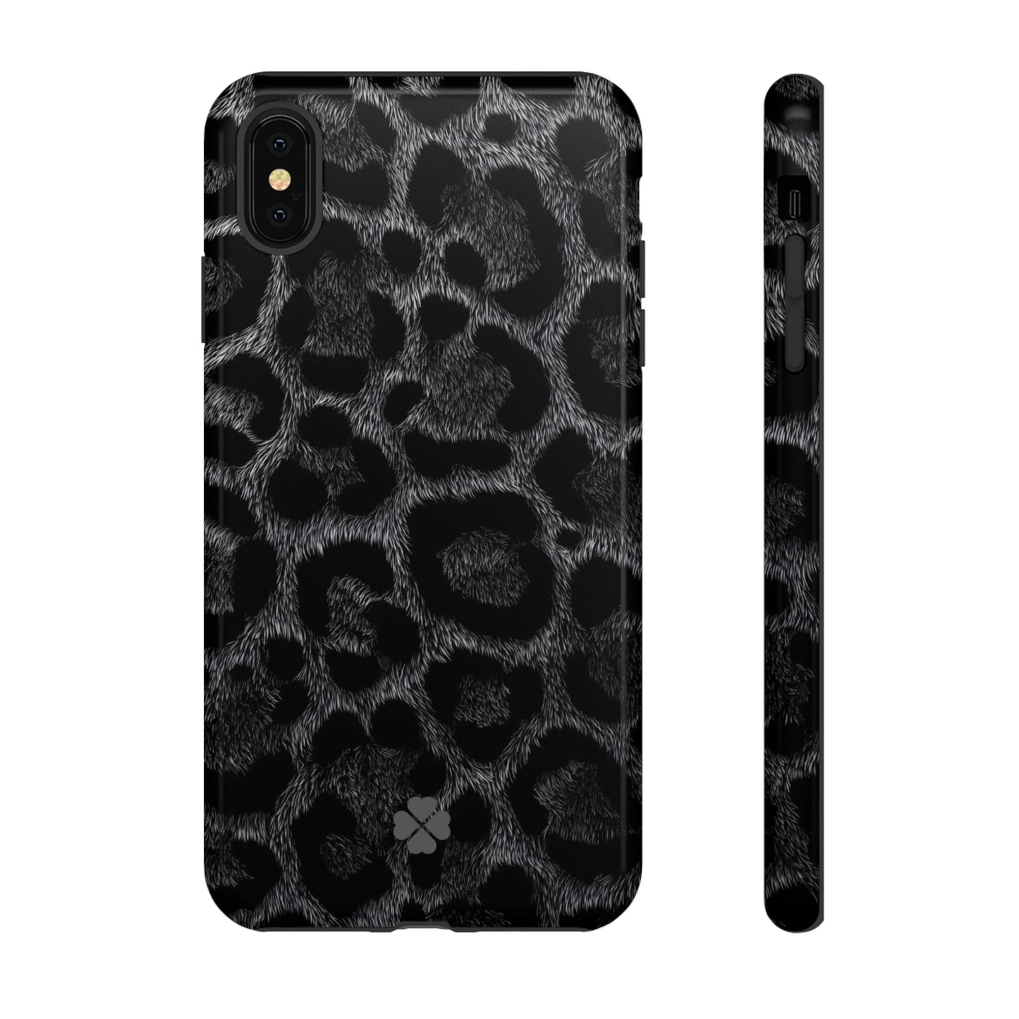 Grey Leopard Phone Case