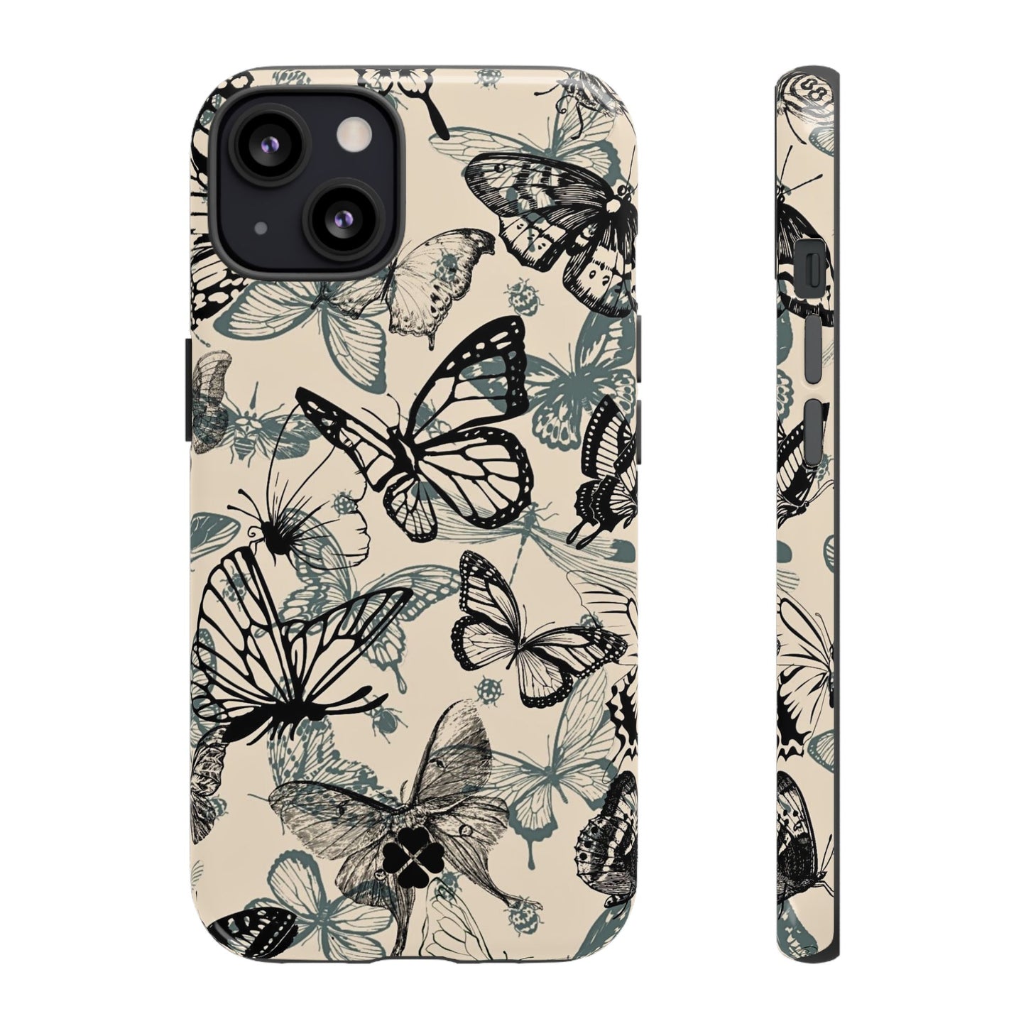 Butterfly Print Phone Case