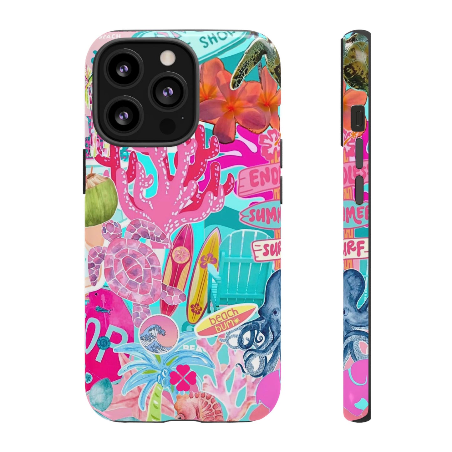 Surf Collage Phone Case