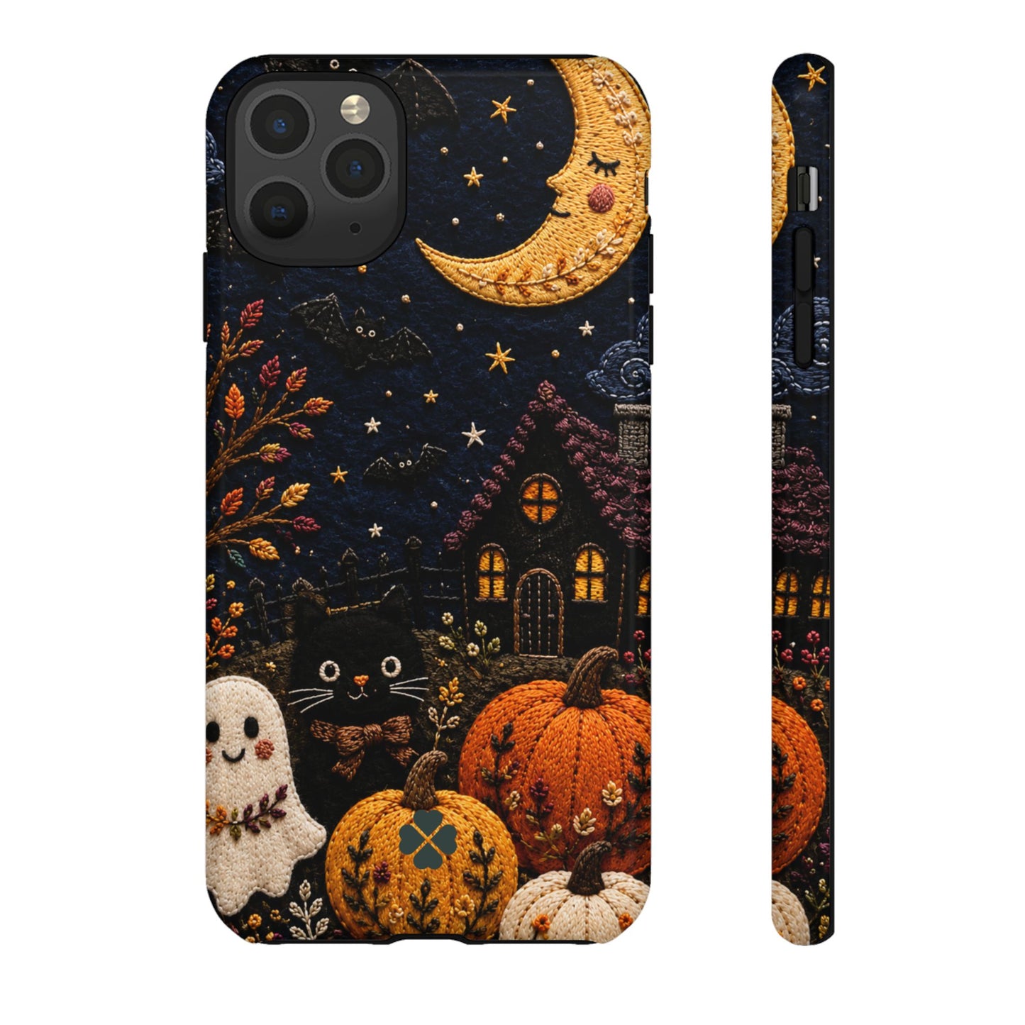Embroidered Halloween Phone Case