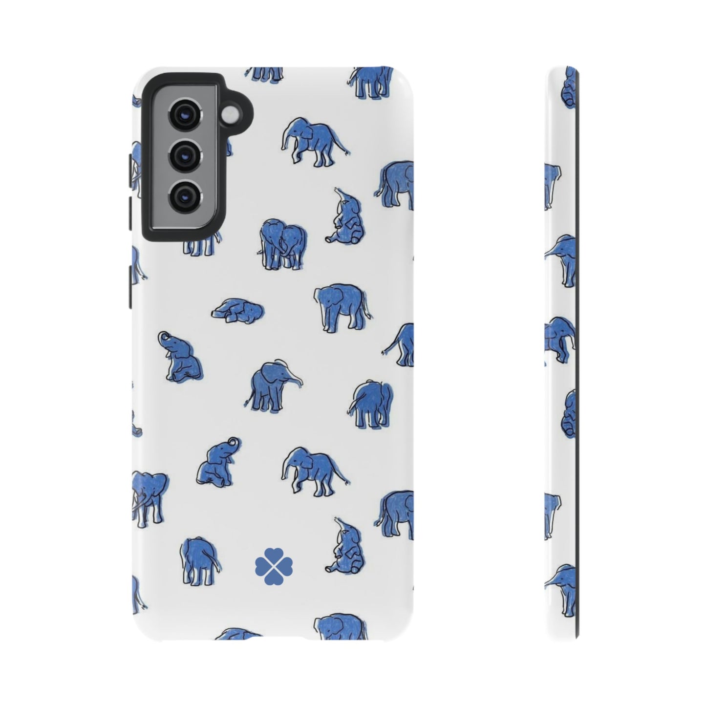 Blue Elephant Phone Case