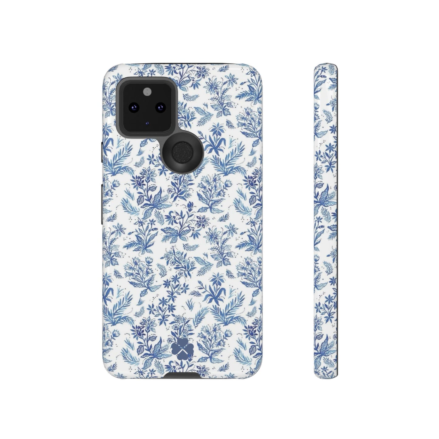 Blue Toile Phone Case