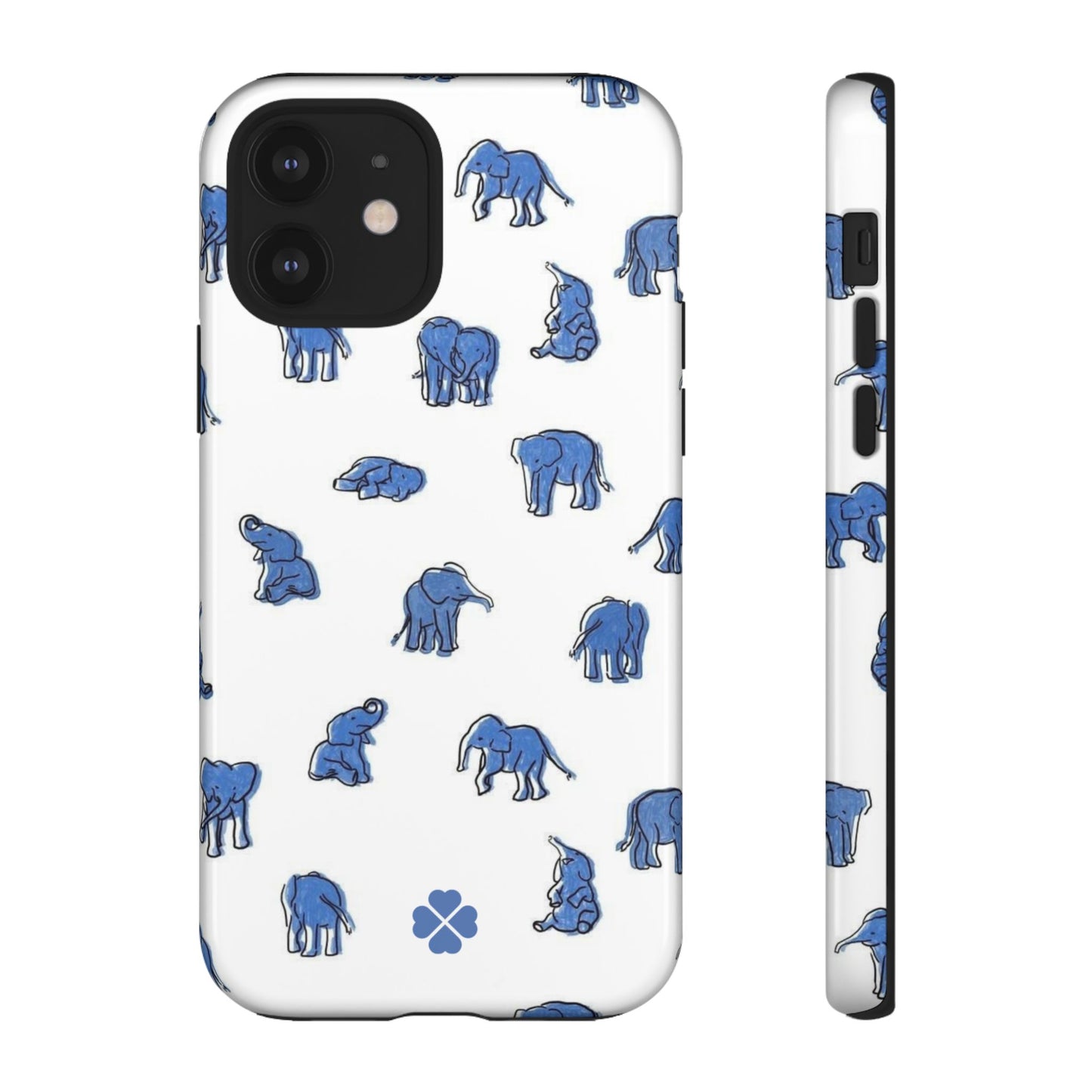 Blue Elephant Phone Case