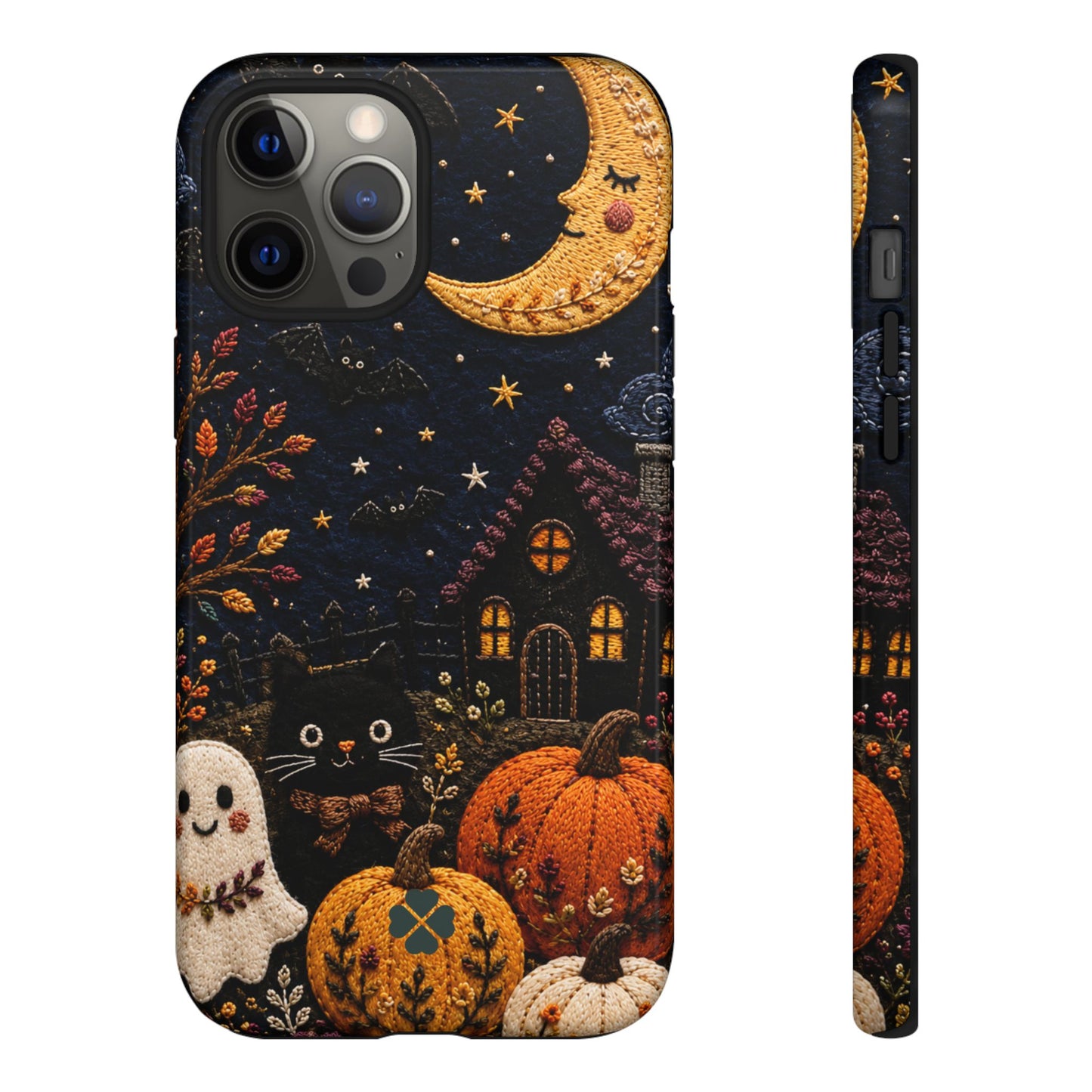 Embroidered Halloween Phone Case