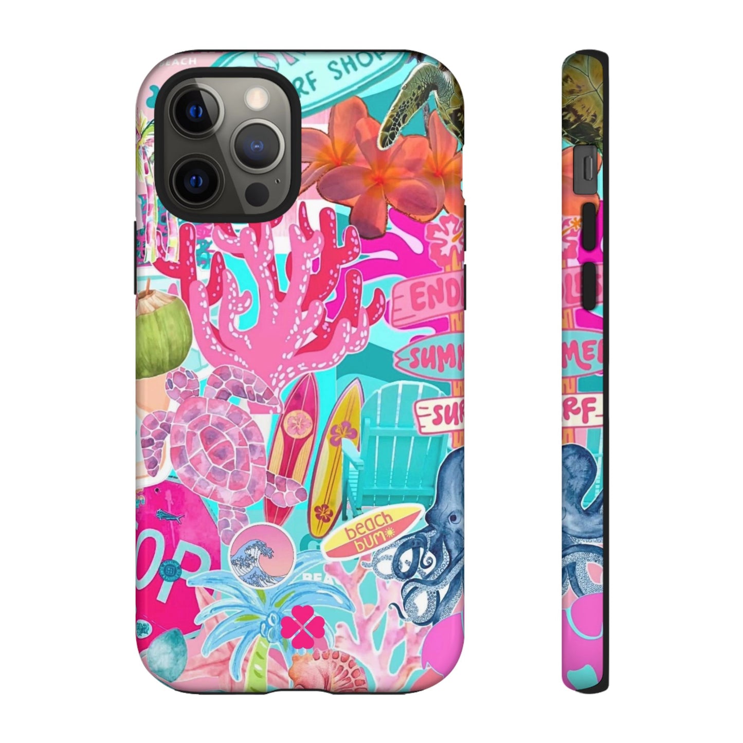 Surf Collage Phone Case