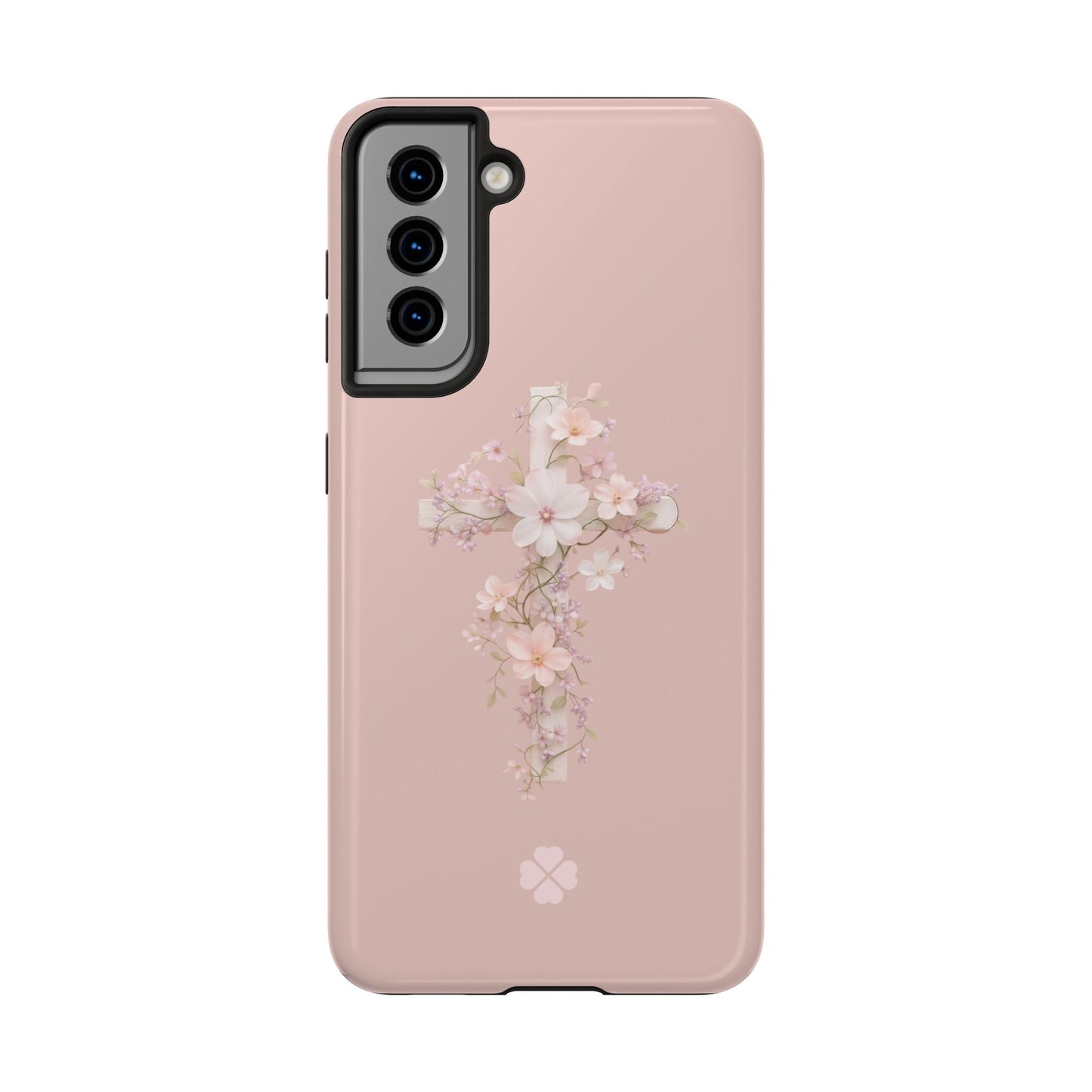 Floral Cross Phone Case