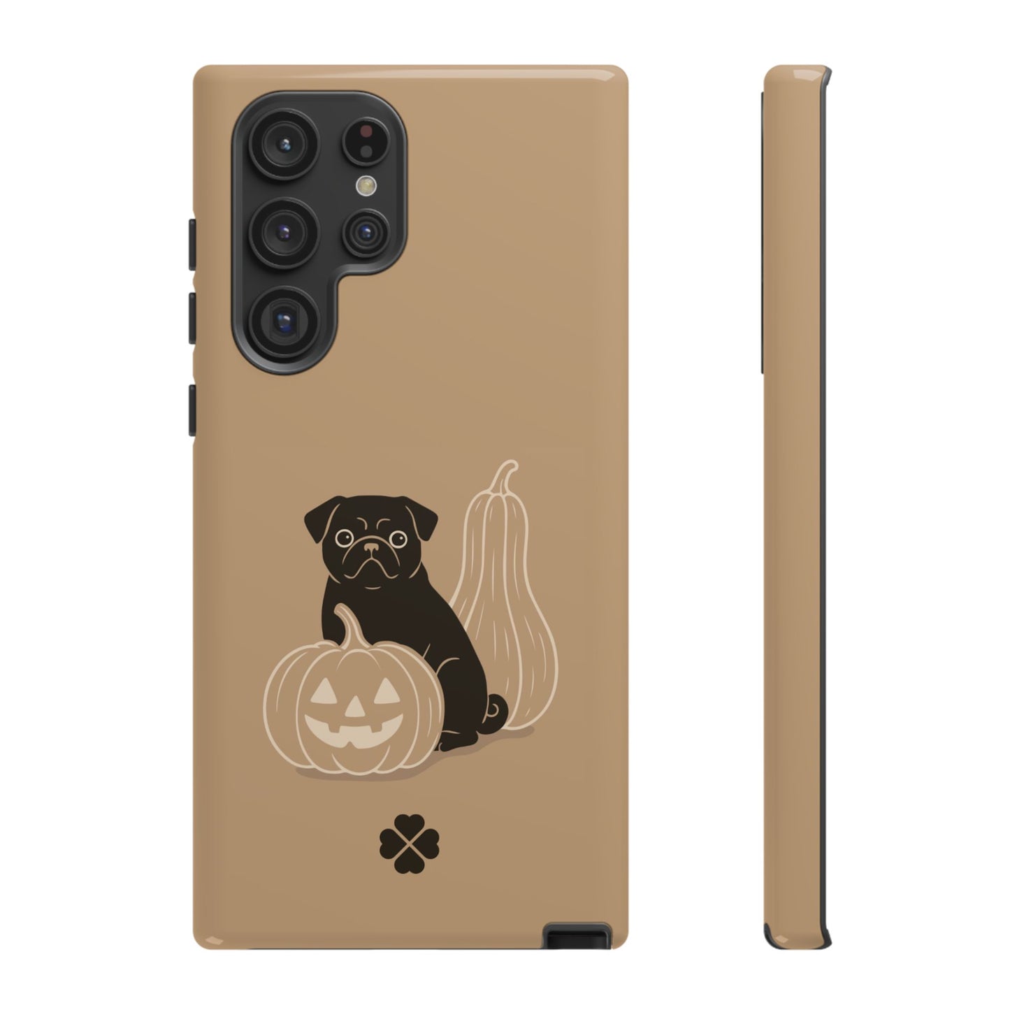 Pumpkin Pug Phone Case