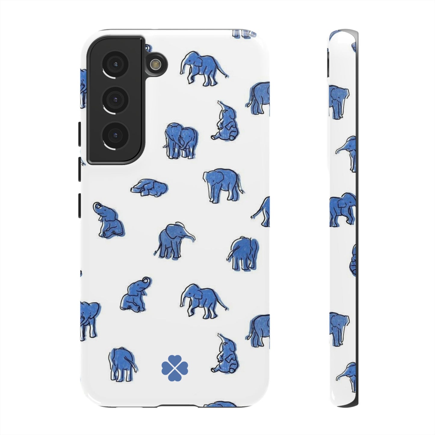 Blue Elephant Phone Case