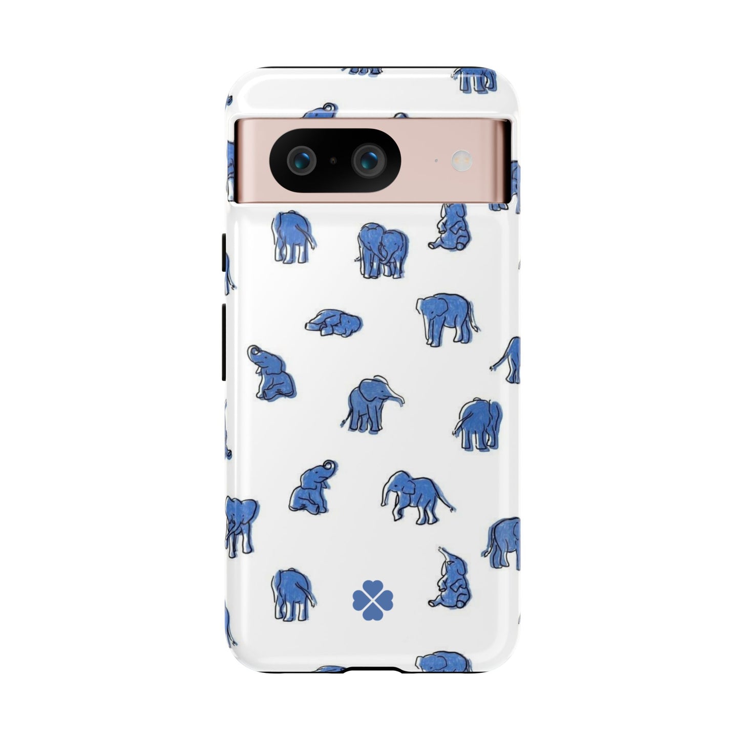 Blue Elephant Phone Case