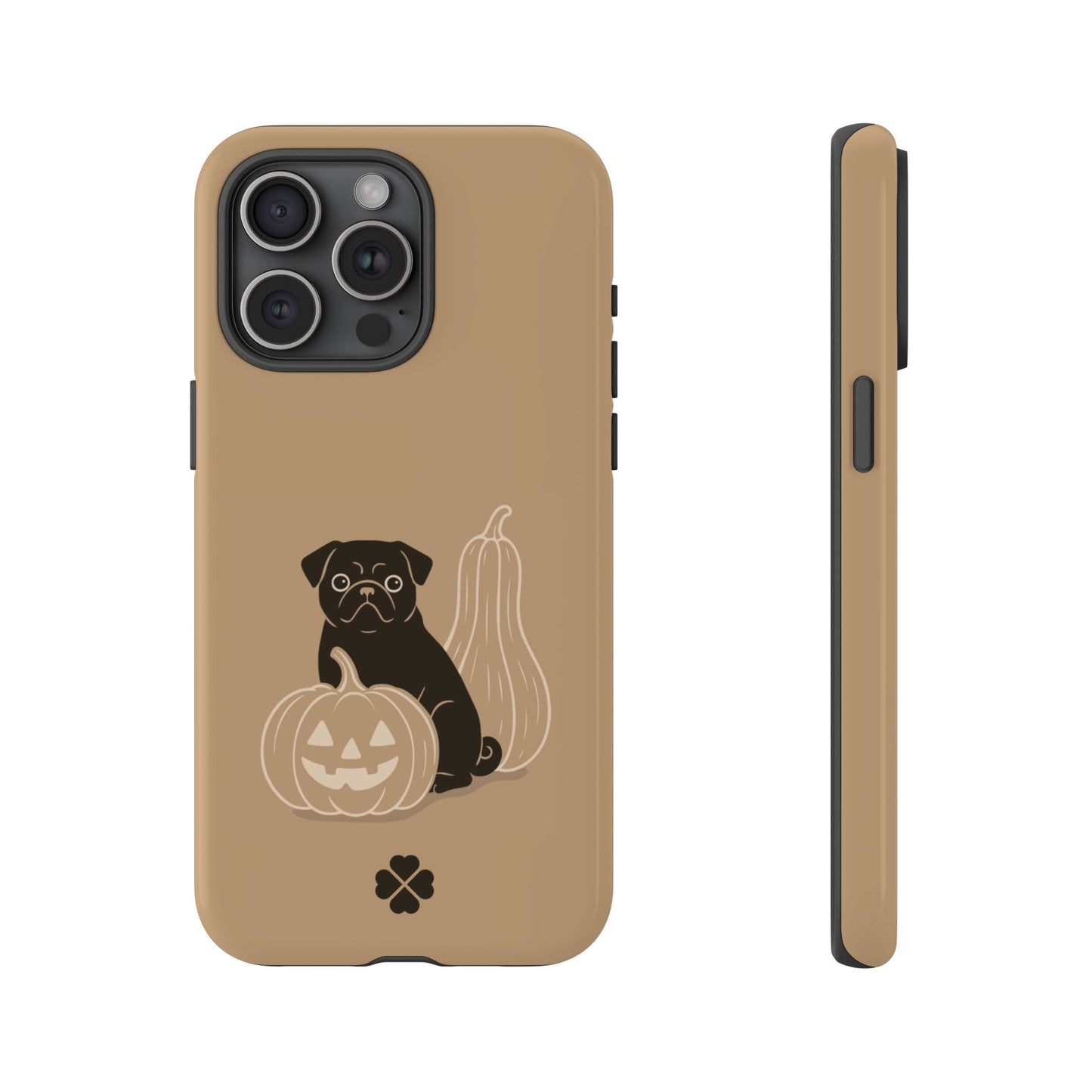 Pumpkin Pug Phone Case