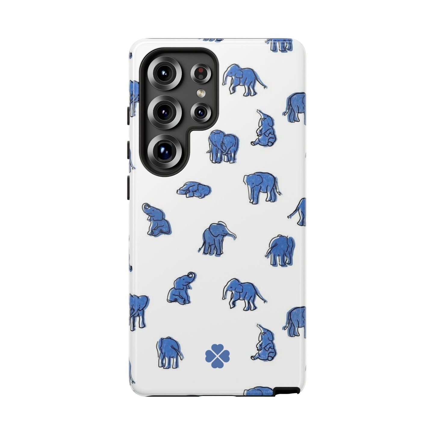 Blue Elephant Phone Case