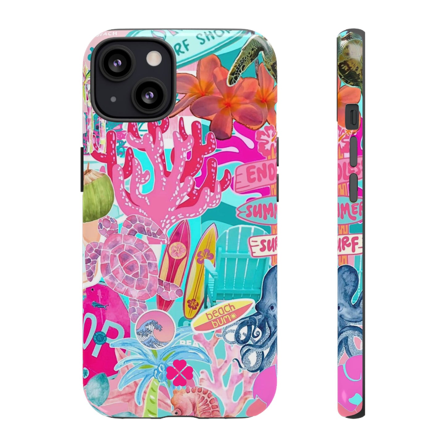 Surf Collage Phone Case