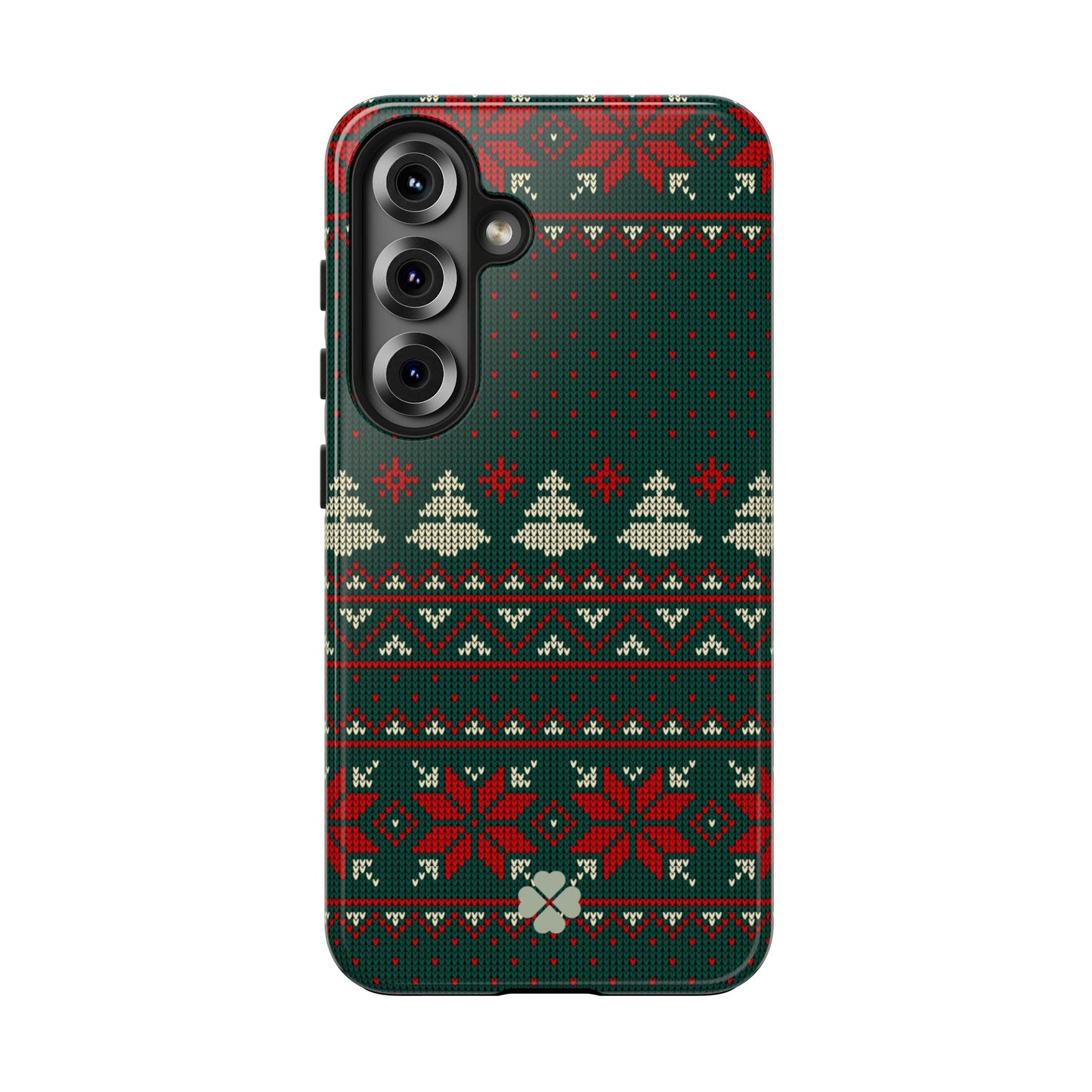 Green Christmas Sweater Phone Case