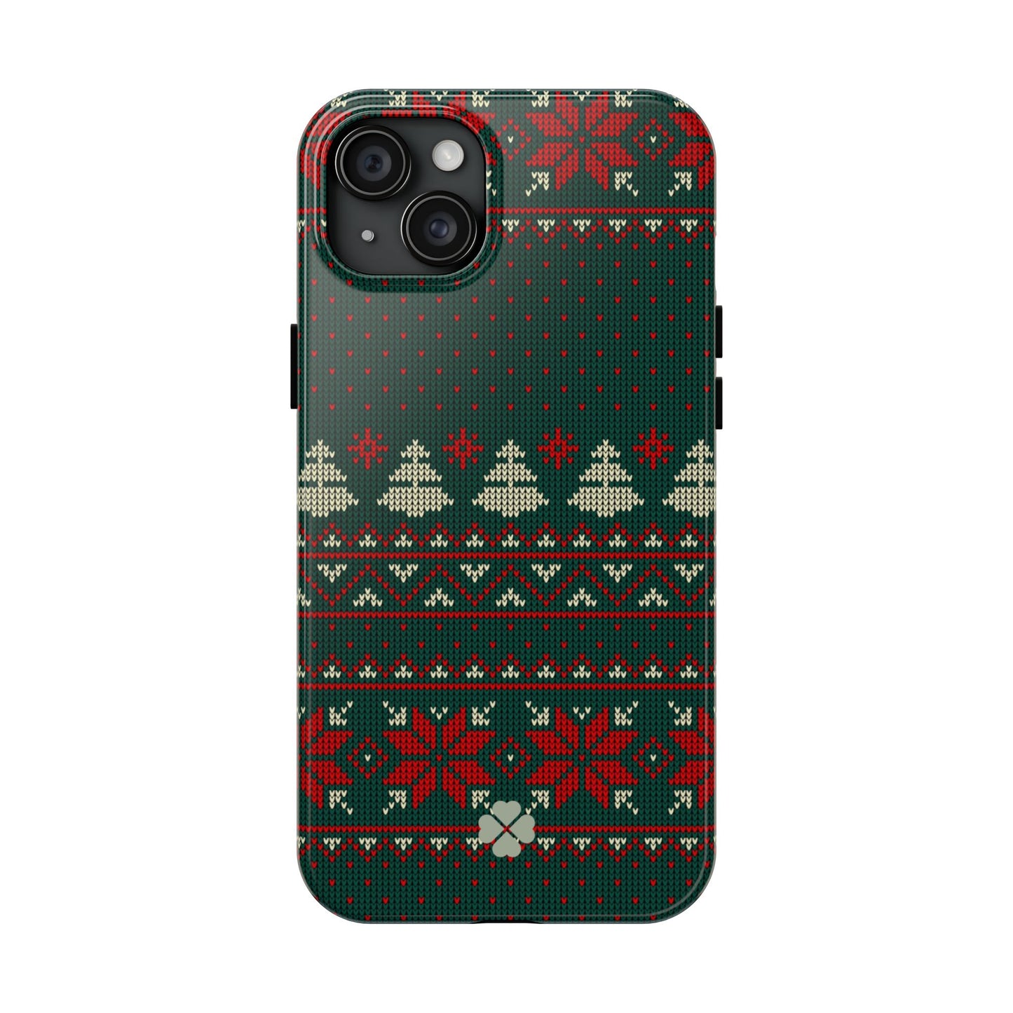 Green Christmas Sweater Phone Case