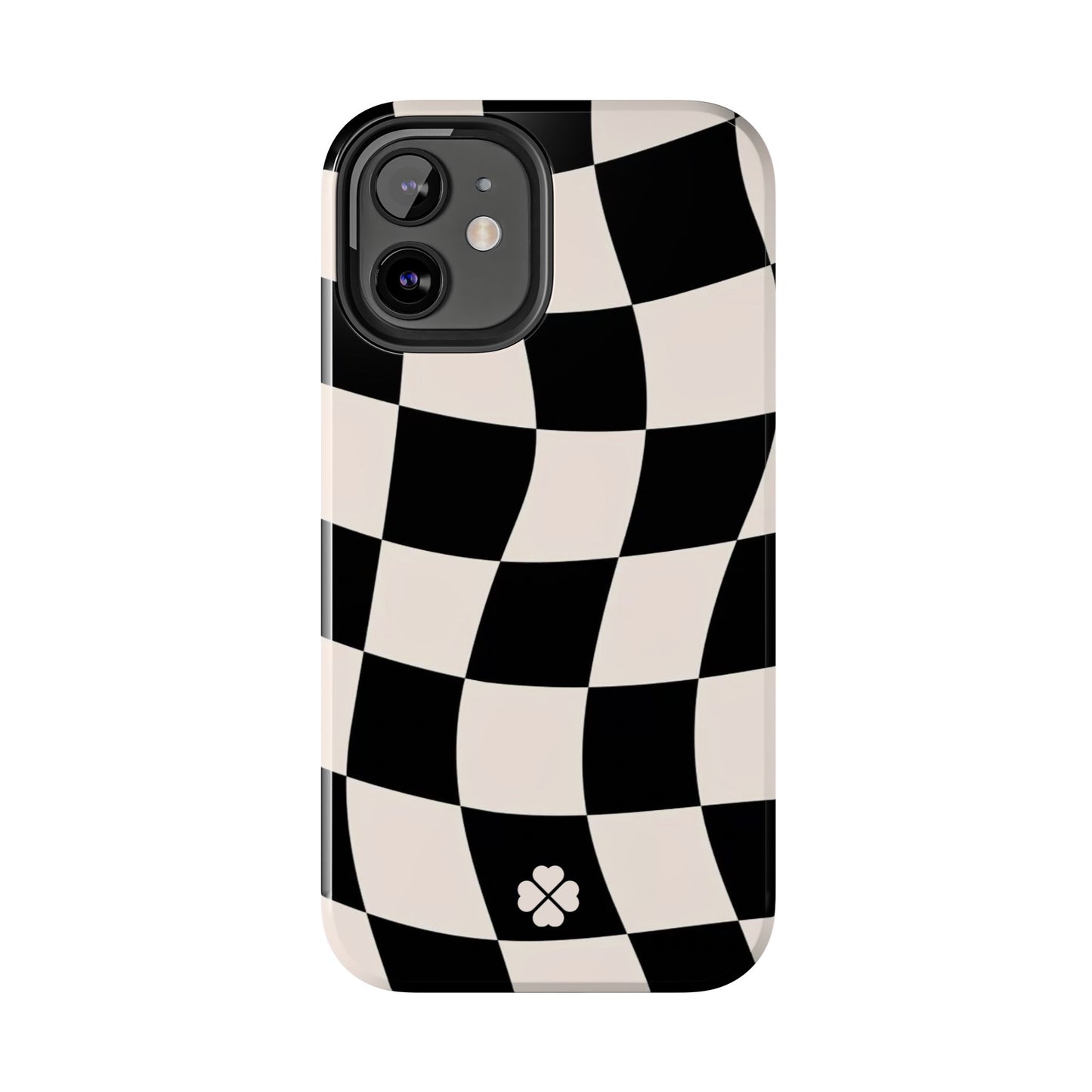 Checkered Waves Phone Case