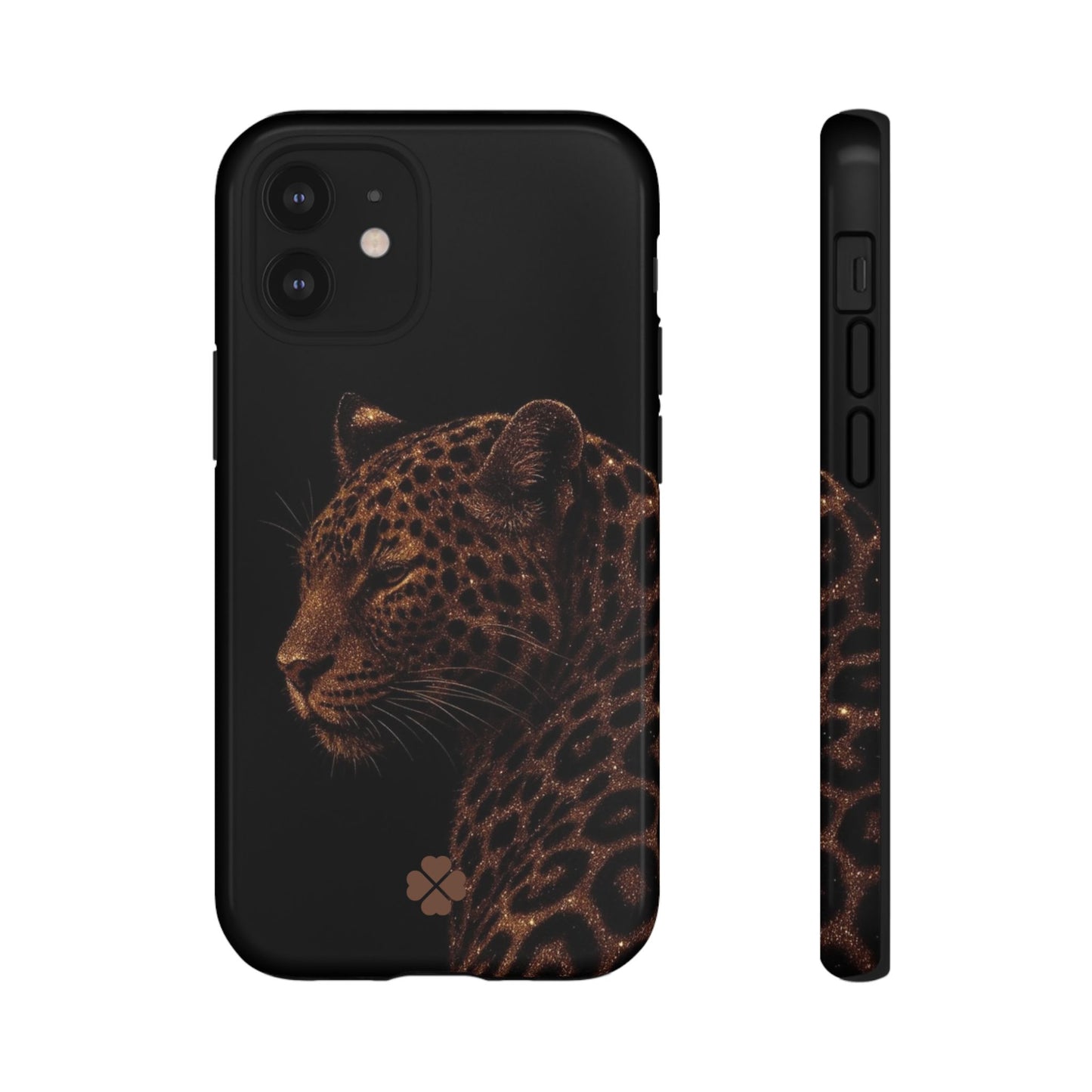 Glitter Leopard Phone Case