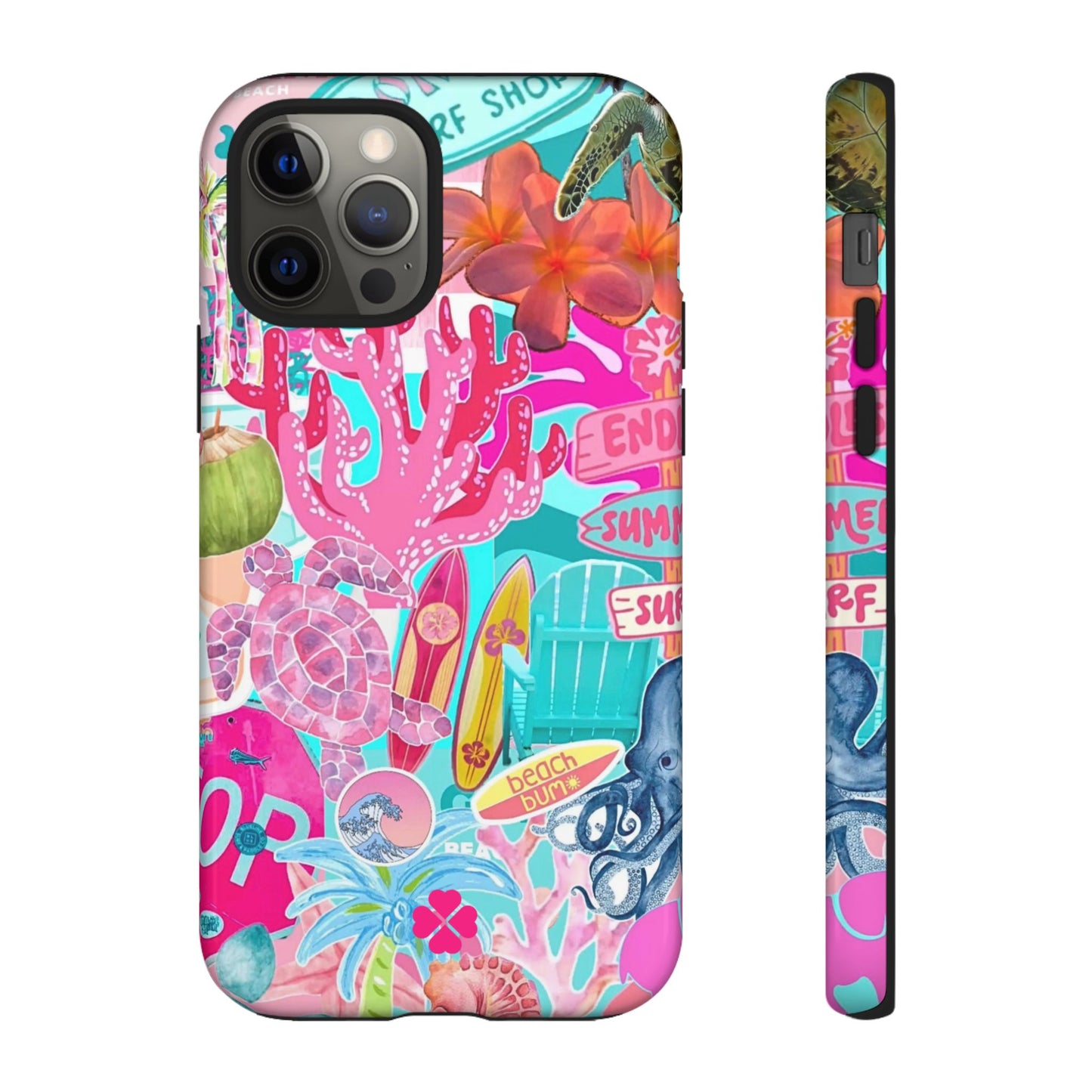 Surf Collage Phone Case