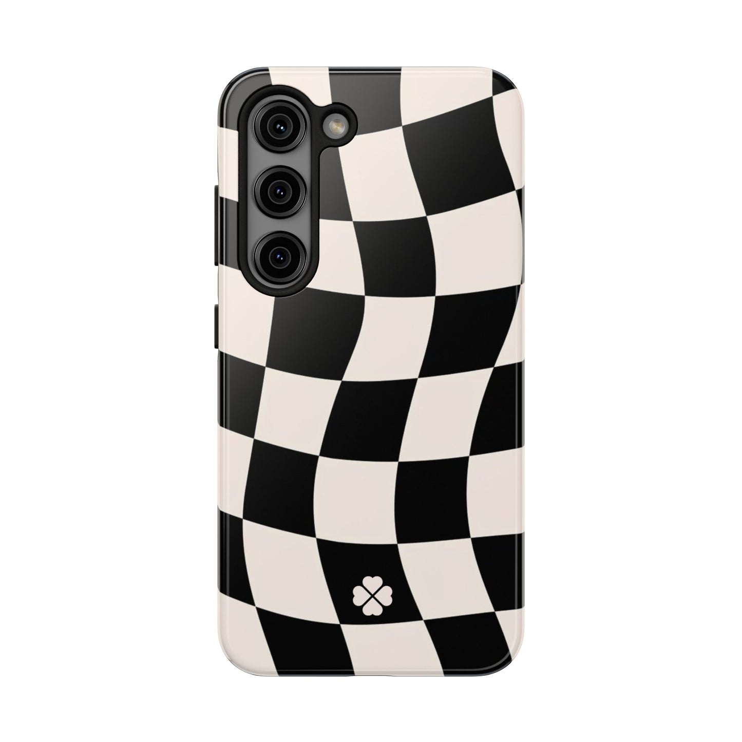 Checkered Waves Phone Case