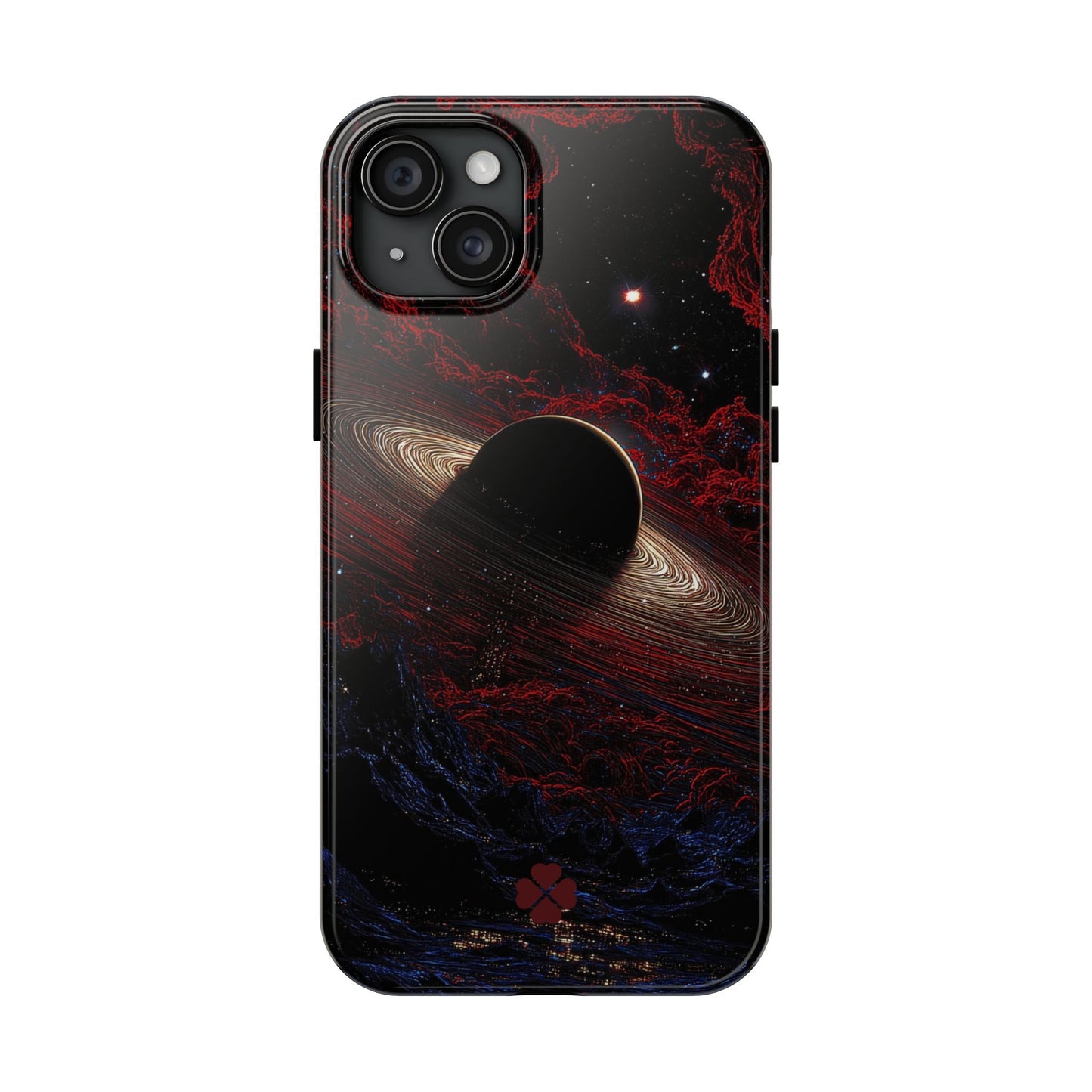 Red Saturn Phone Case