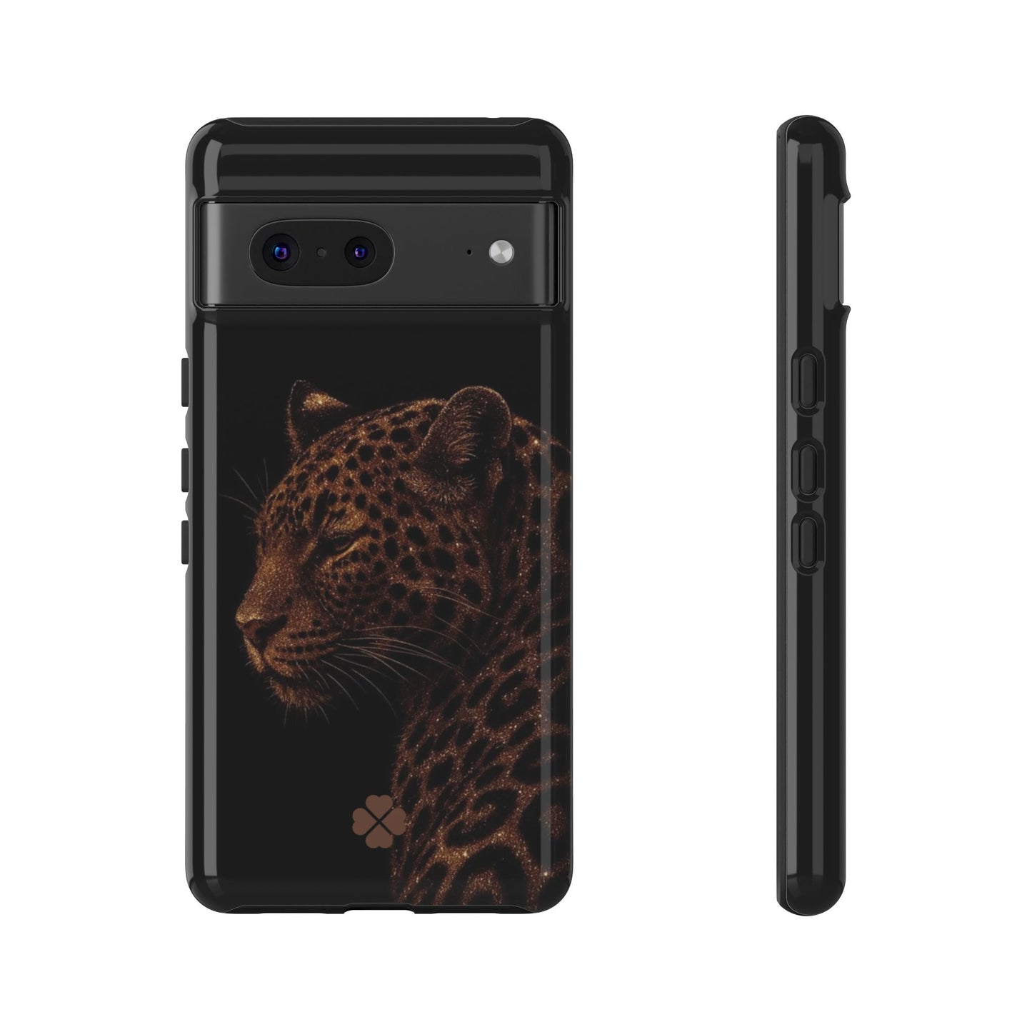 Glitter Leopard Phone Case