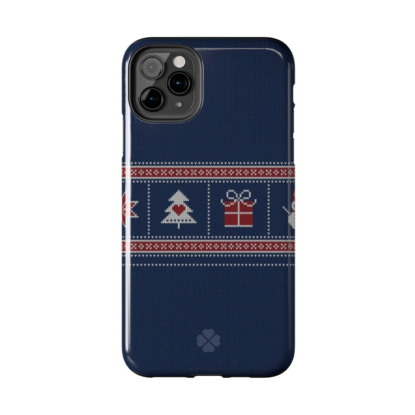 Blue Christmas Sweater Phone Case