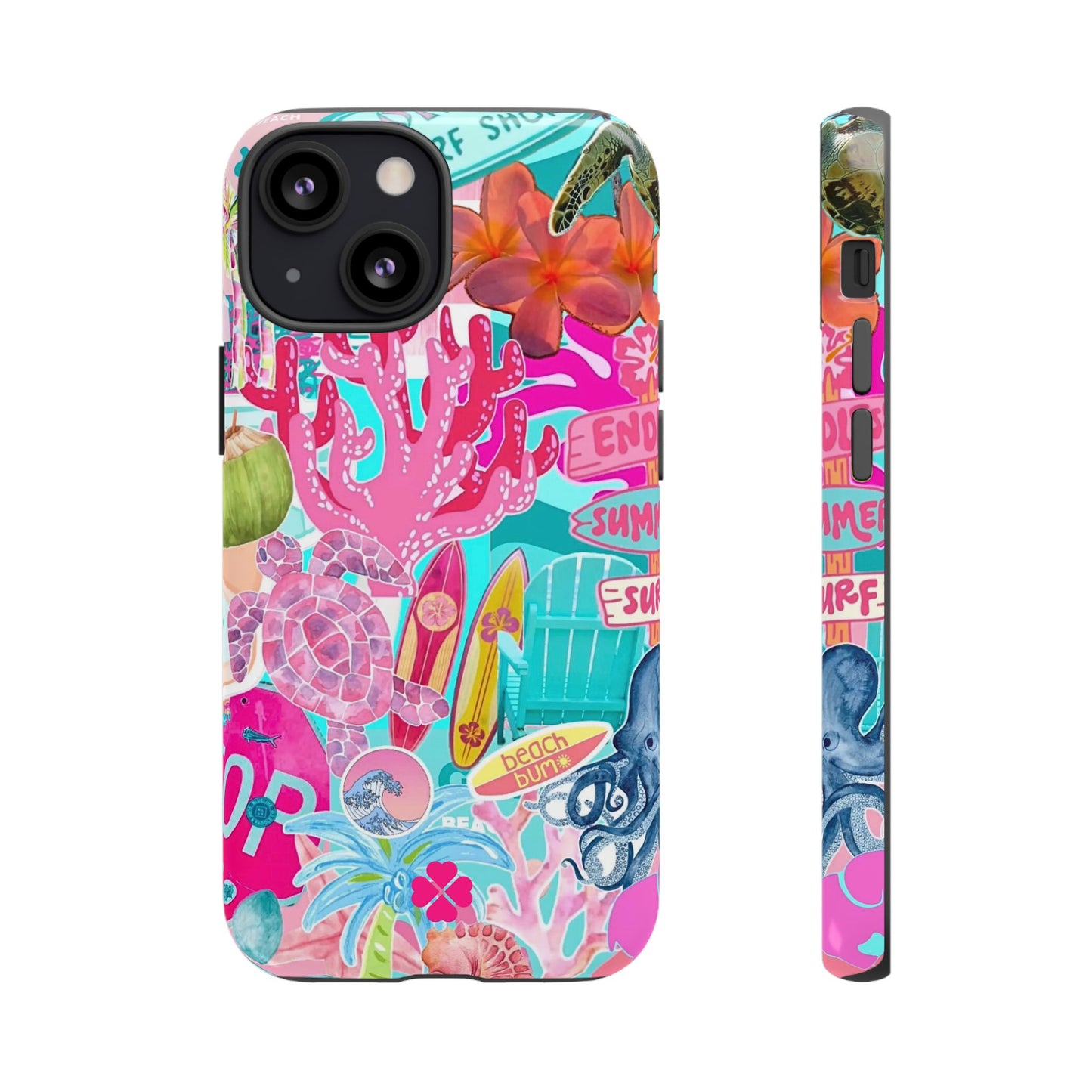 Surf Collage Phone Case