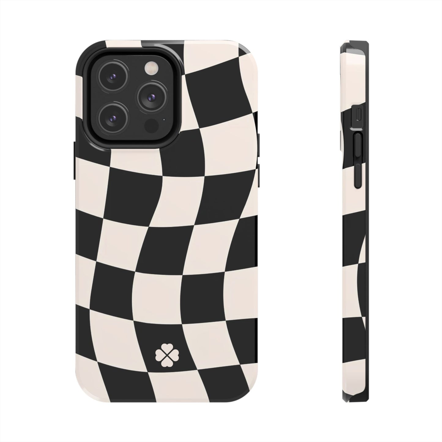 Checkered Waves Phone Case