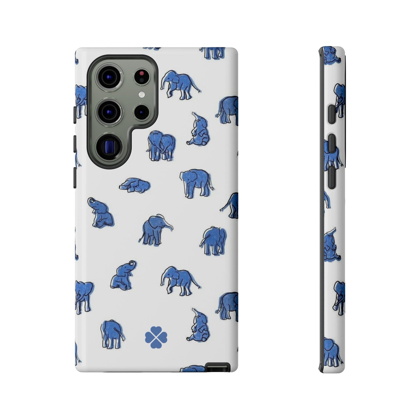 Blue Elephant Phone Case