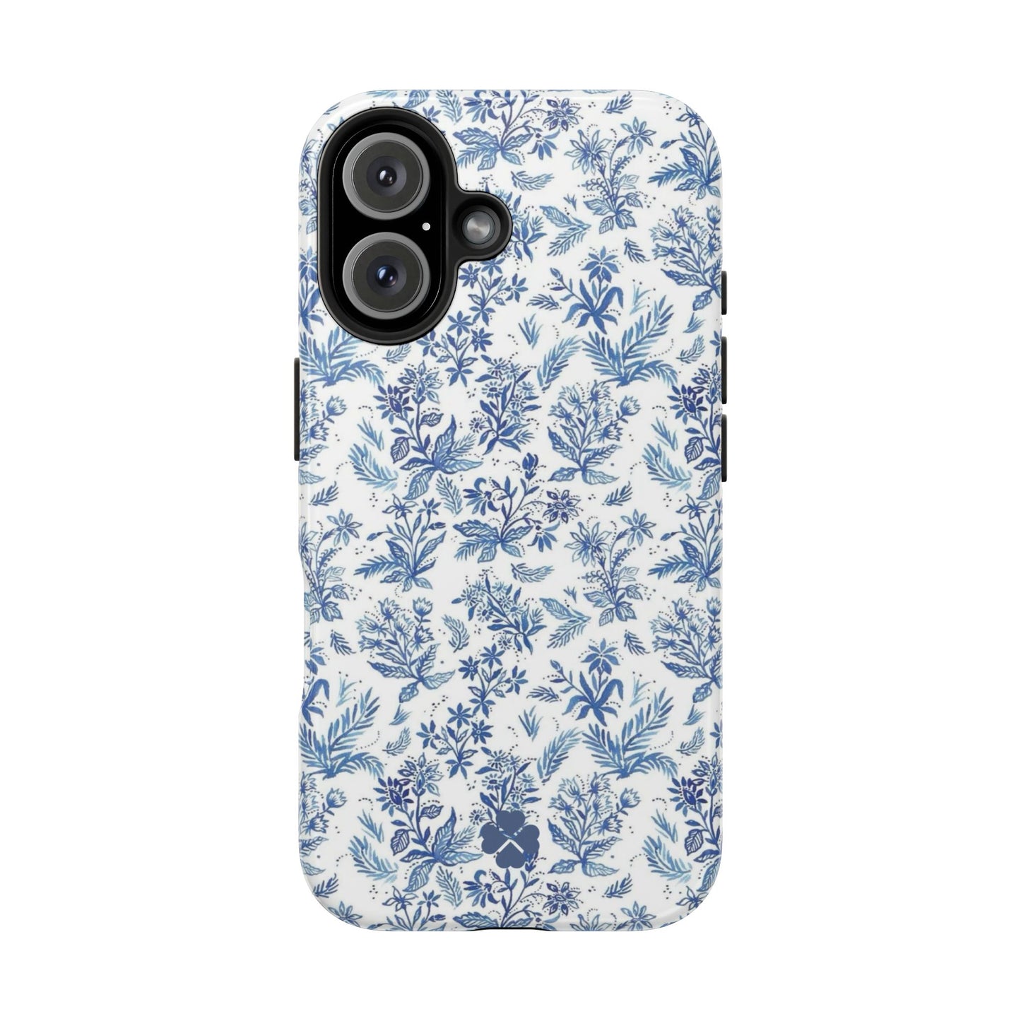 Blue Toile Phone Case
