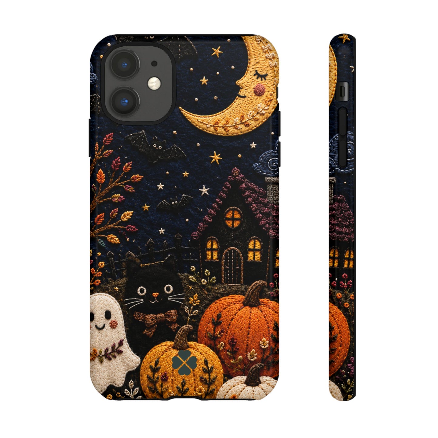 Embroidered Halloween Phone Case